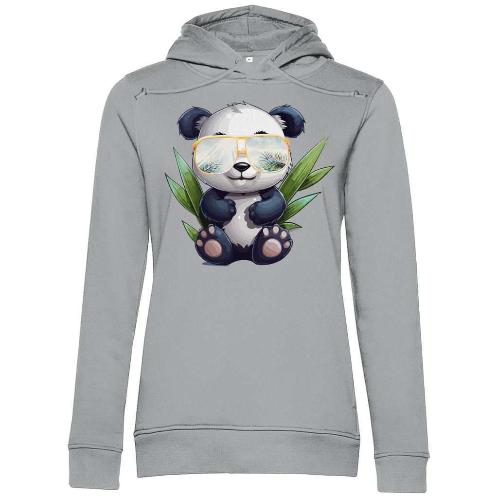 #001 Panda, Damen Premium Bio Hoodie
