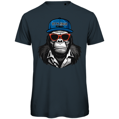 #001 Affe, Herren Premium Bio T-Shirt