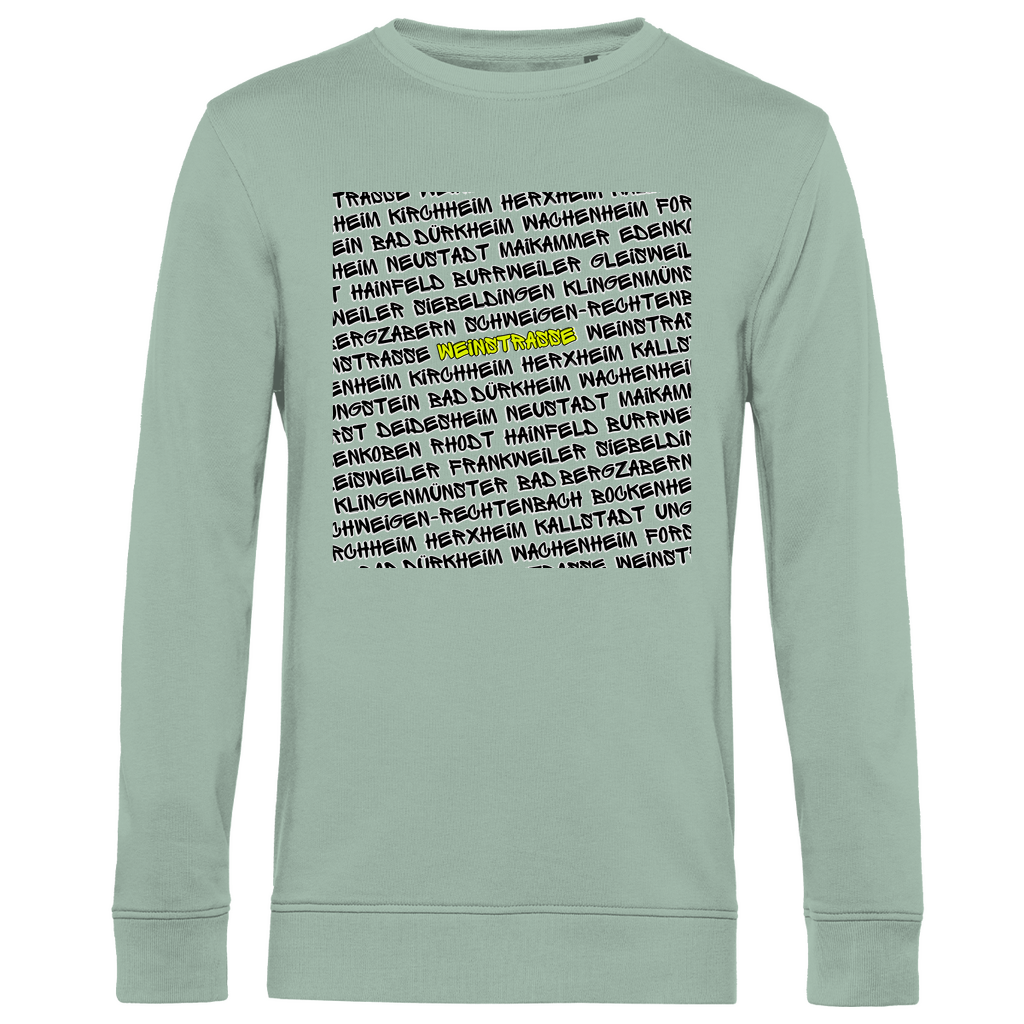 #001 Weinstraße, Herren Premium Bio Sweatshirt