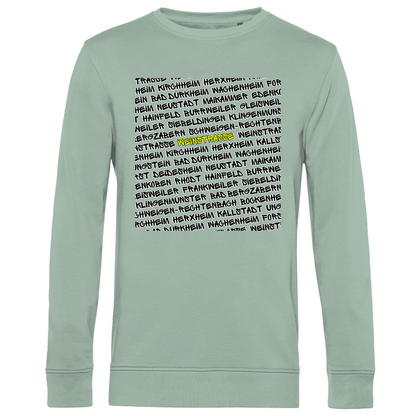 #001 Weinstraße, Herren Premium Bio Sweatshirt