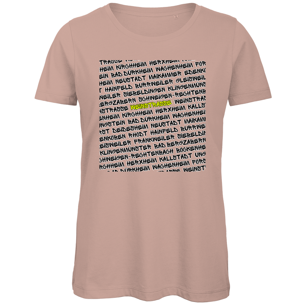 #001 Weinstraße, Damen Premium Bio T-Shirt