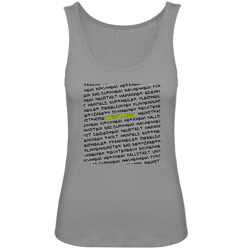 #001 Weinstraße, Damen Premium Organic Tank Top