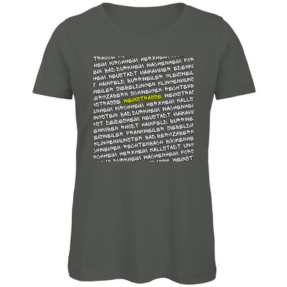 #001 Weinstraße, Damen Premium Bio T-Shirt