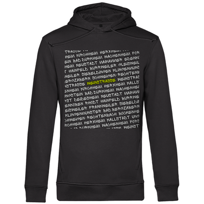 #001 Weinstraße, Herren Premium Bio Hoodie