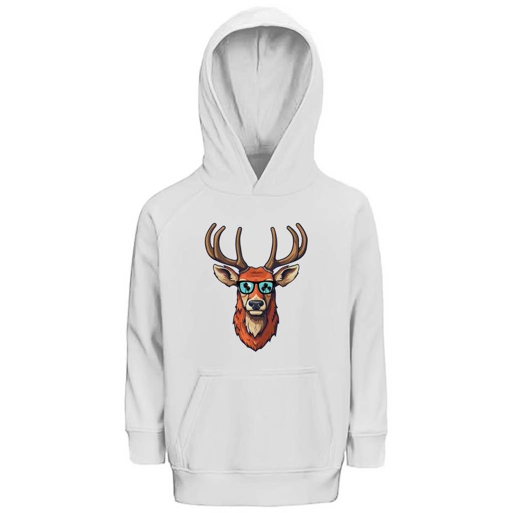 #001 Hirsch, Kinder Premium Bio Hoodie