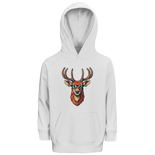 #001 Hirsch, Kinder Premium Bio Hoodie