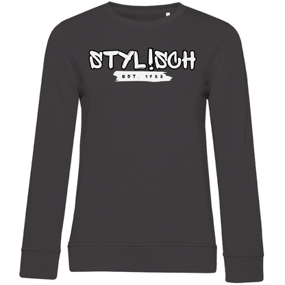 #002 STYLISCH, Damen Premium Bio Sweatshirt