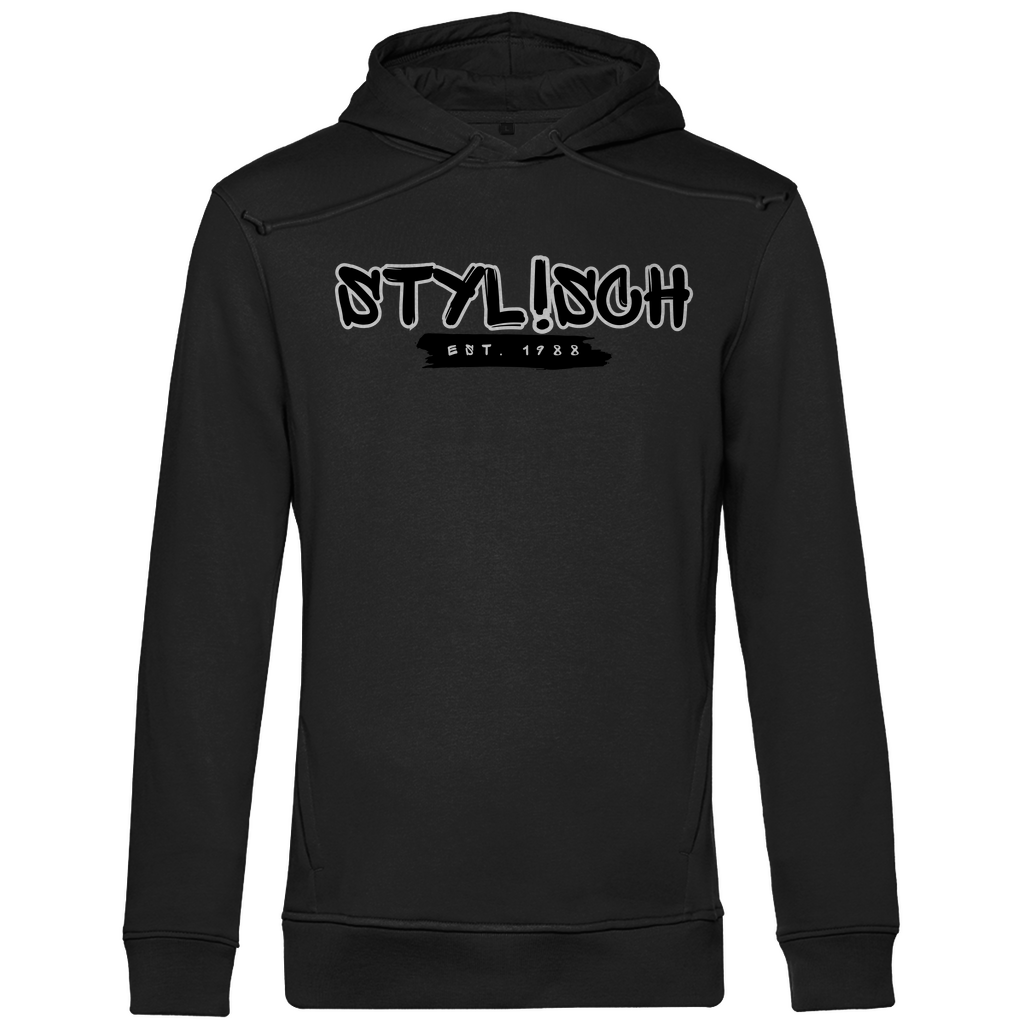 #001 STYLISCH, Herren Premium Bio Hoodie