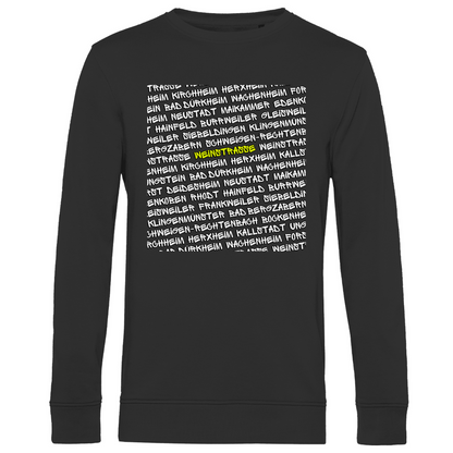 #001 Weinstraße, Herren Premium Bio Sweatshirt