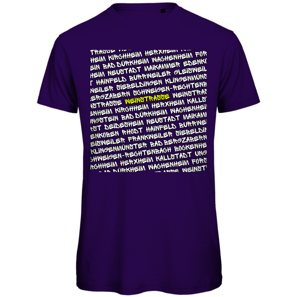 #001 Weinstraße, Herren Premium Bio T-Shirt