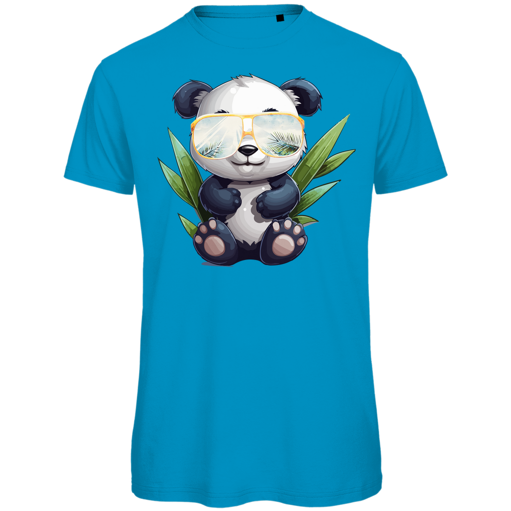 #001 Panda, Herren Premium Bio T-Shirt