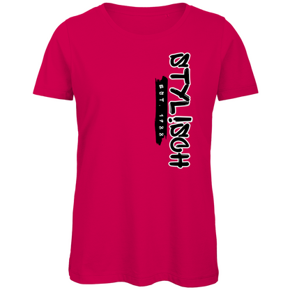#003 STYLISCH, Damen Premium Bio T-Shirt