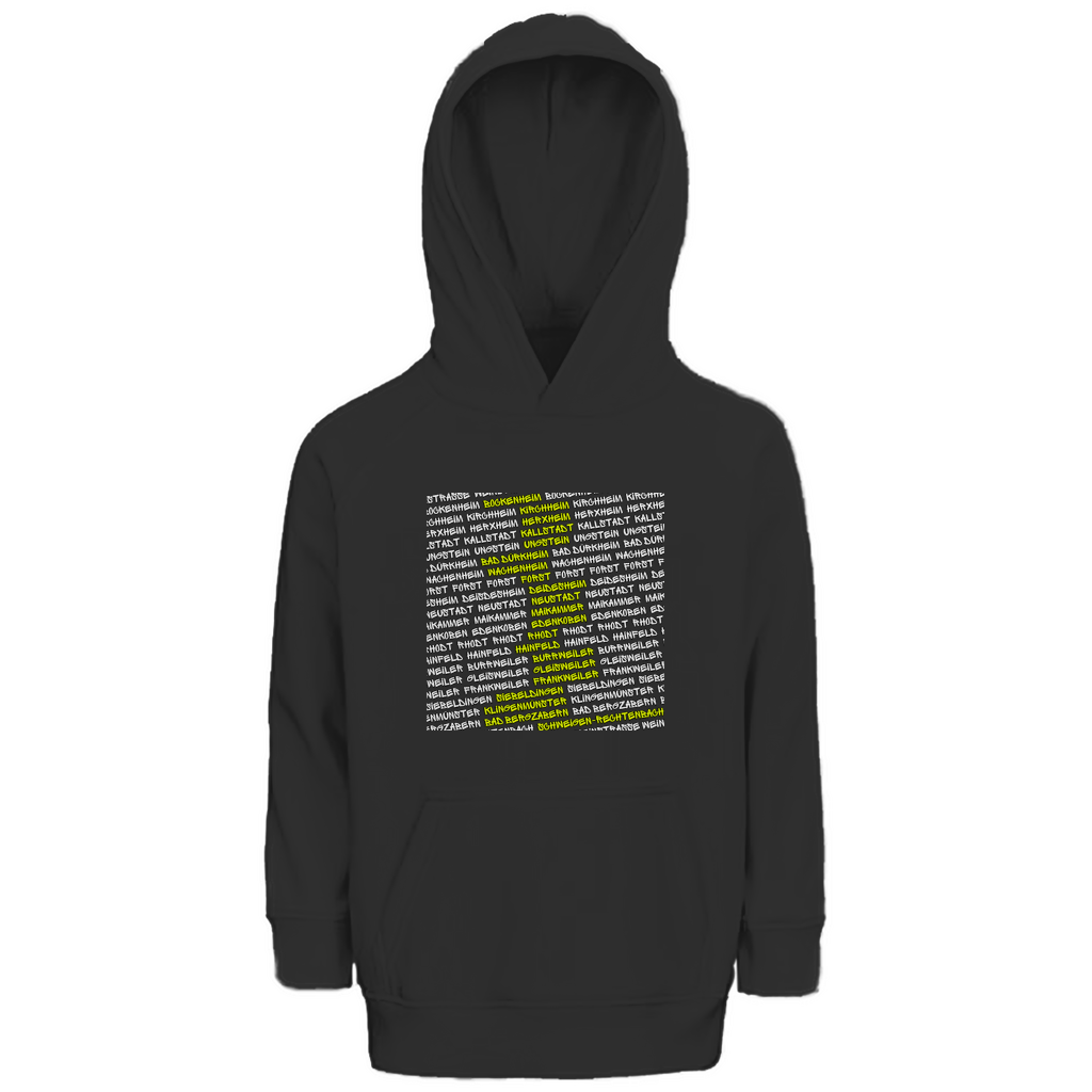 #002 Weinstraße, Kinder Premium Bio Hoodie