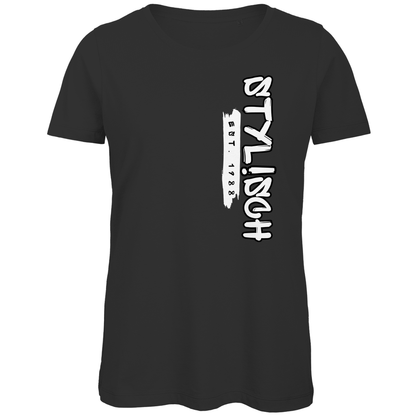 #003 STYLISCH, Damen Premium Bio T-Shirt
