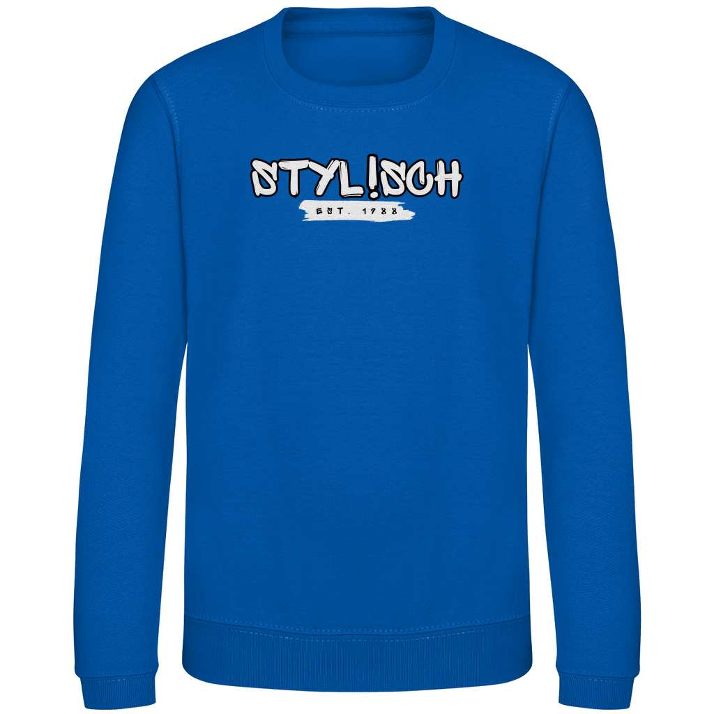 #002 STYLISCH, Kinder Premium Bio Sweatshirt