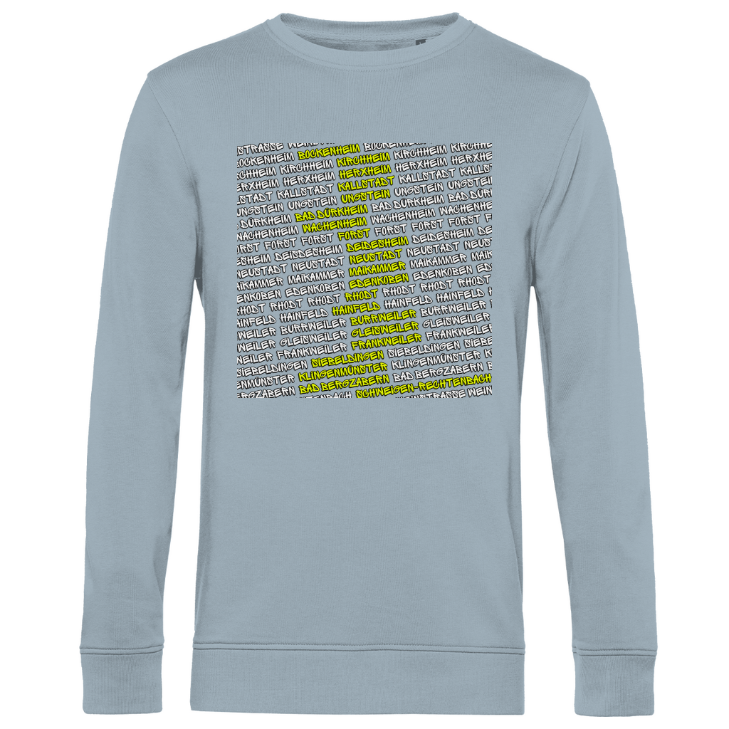 #002 Weinstraße, Herren Premium Bio Sweatshirt