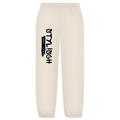 #003 STYLISCH, Herren Oversize Fluffy Sweatpants