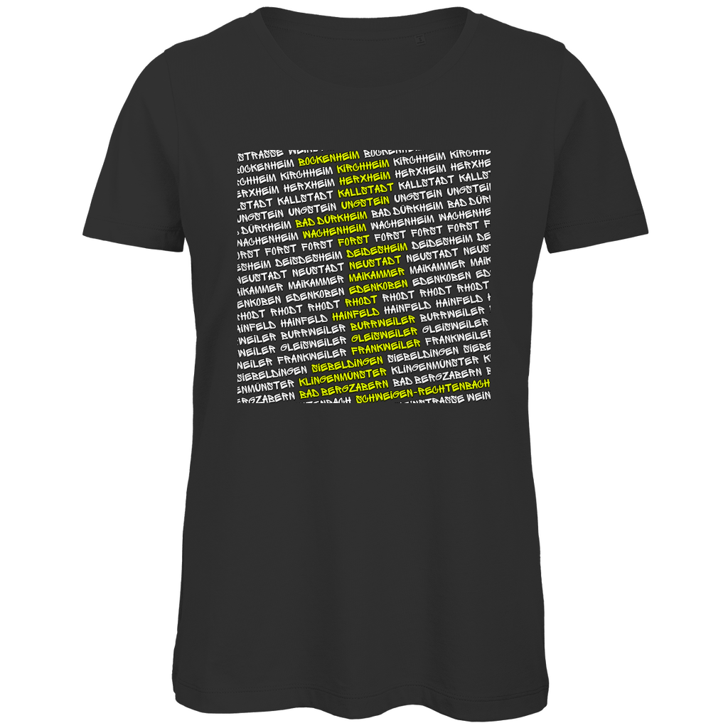 #002 Weinstraße, Damen Premium Bio T-Shirt