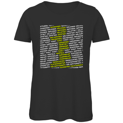 #002 Weinstraße, Damen Premium Bio T-Shirt