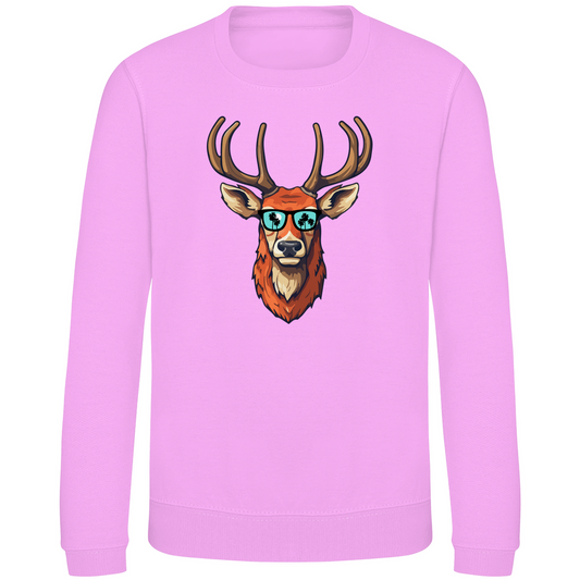 #001 Hirsch, Kinder Sweatshirt