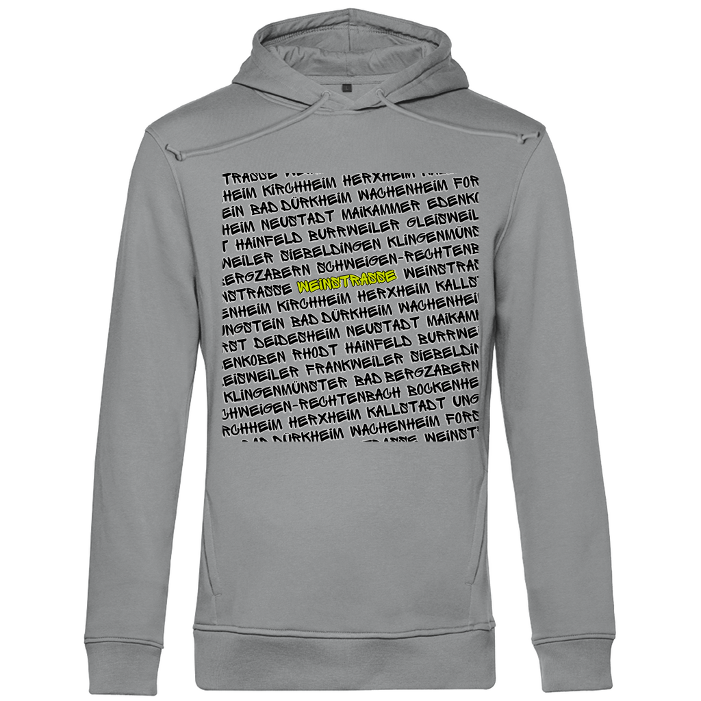 #001 Weinstraße, Herren Premium Bio Hoodie