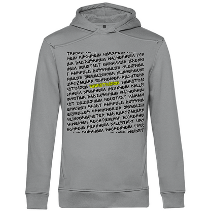 #001 Weinstraße, Herren Premium Bio Hoodie
