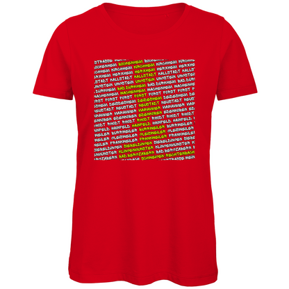 #002 Weinstraße, Damen Premium Bio T-Shirt