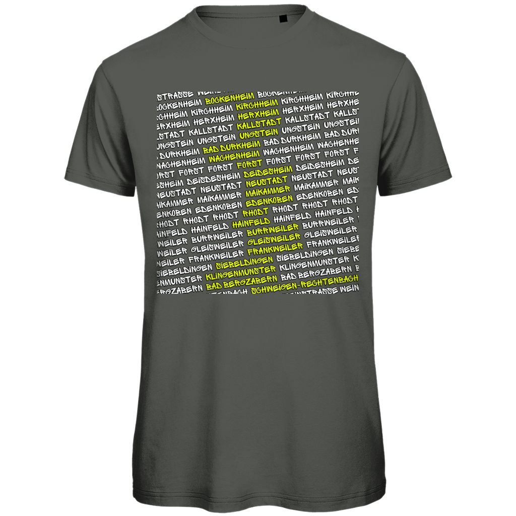#002 Weinstraße, Herren Premium Bio T-Shirt