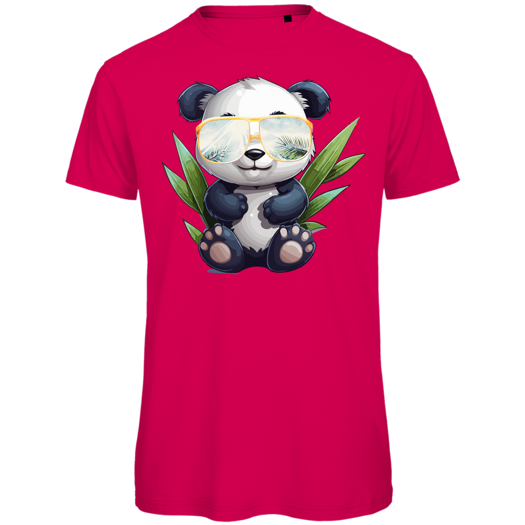 #001 Panda, Herren Premium Bio T-Shirt