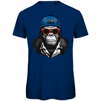 #001 Affe, Herren Premium Bio T-Shirt