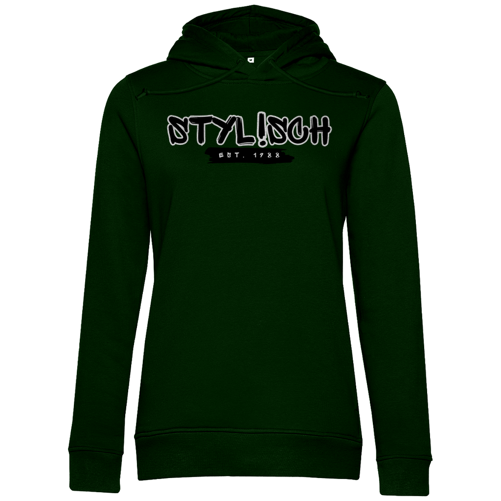 #001 STYLISCH, Damen Premium Bio Hoodie