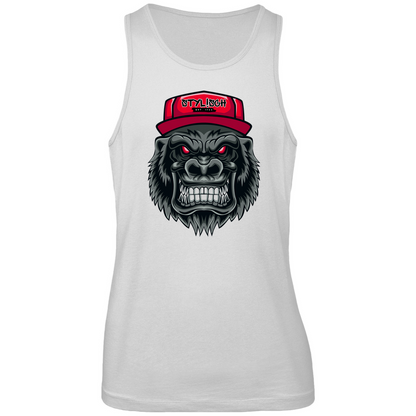 #002 Affe, Herren Premium Tank Top
