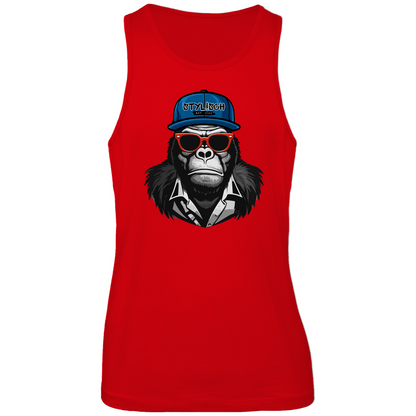 #001 Affe, Herren Premium Tank Top