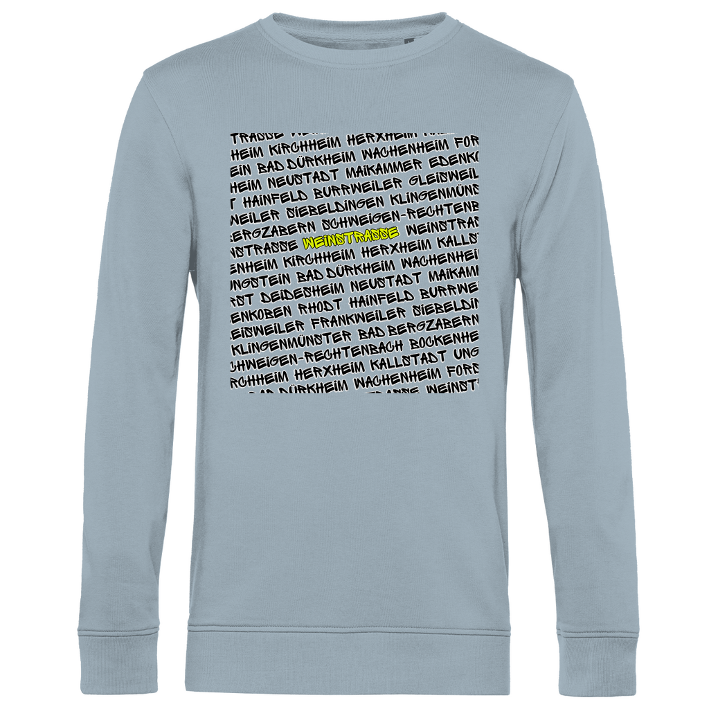 #001 Weinstraße, Herren Premium Bio Sweatshirt
