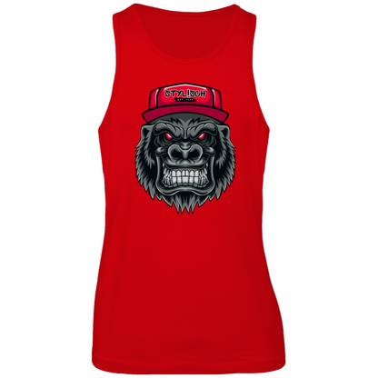 #002 Affe, Herren Premium Tank Top
