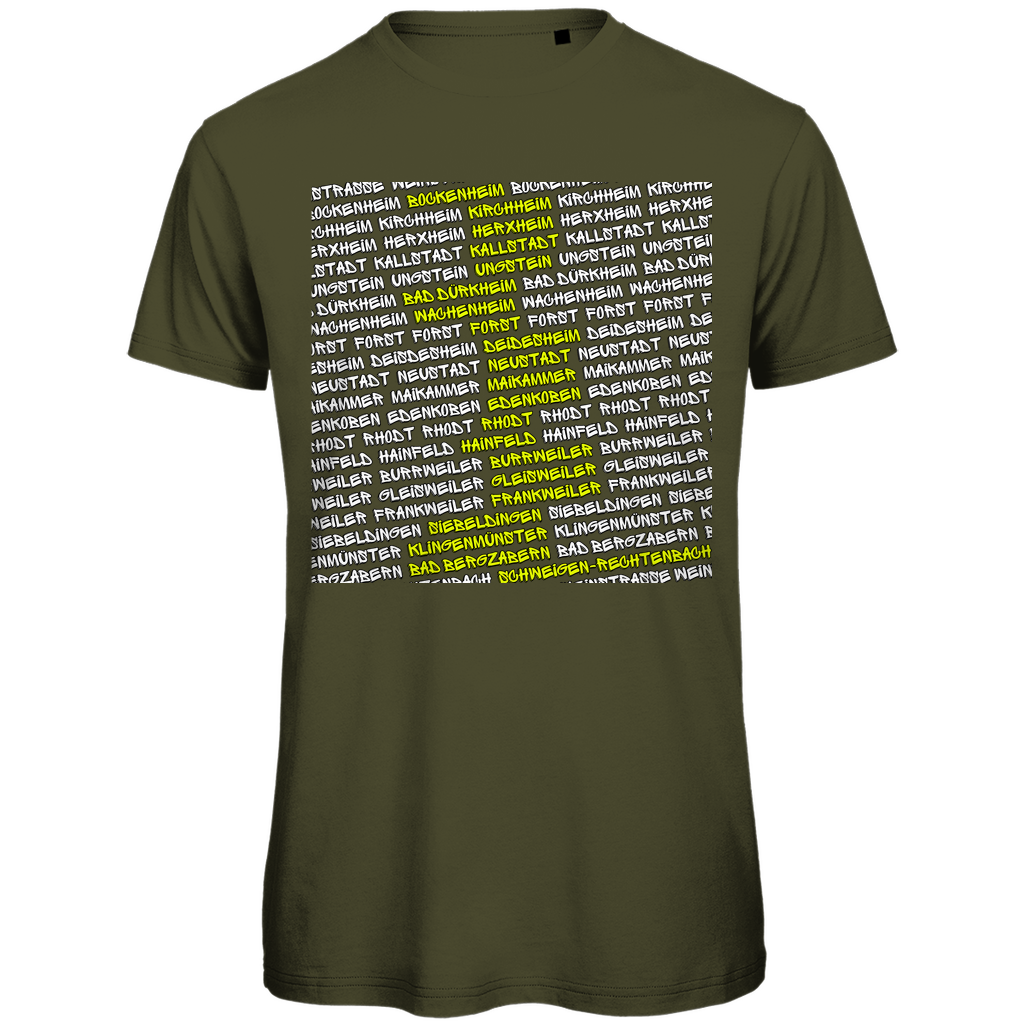 #002 Weinstraße, Herren Premium Bio T-Shirt