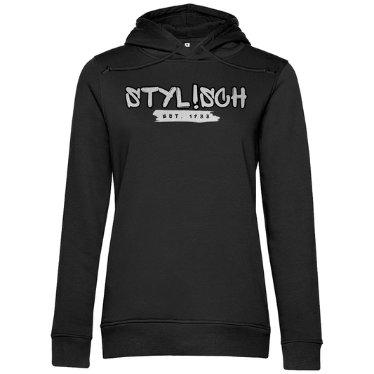 #002 STYLISCH, Damen Premium Bio Hoodie