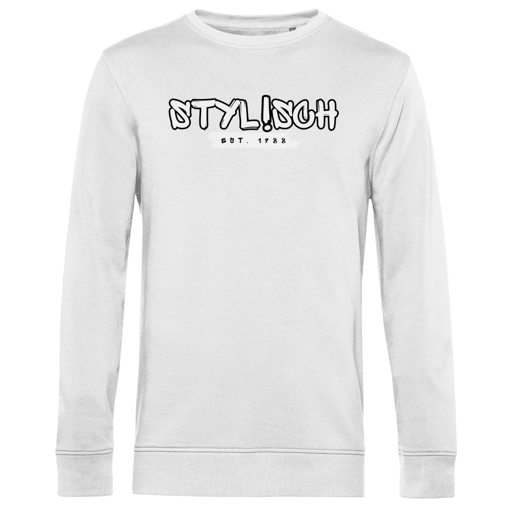 #002 STYLISCH , Herren Premium Bio Sweatshirt