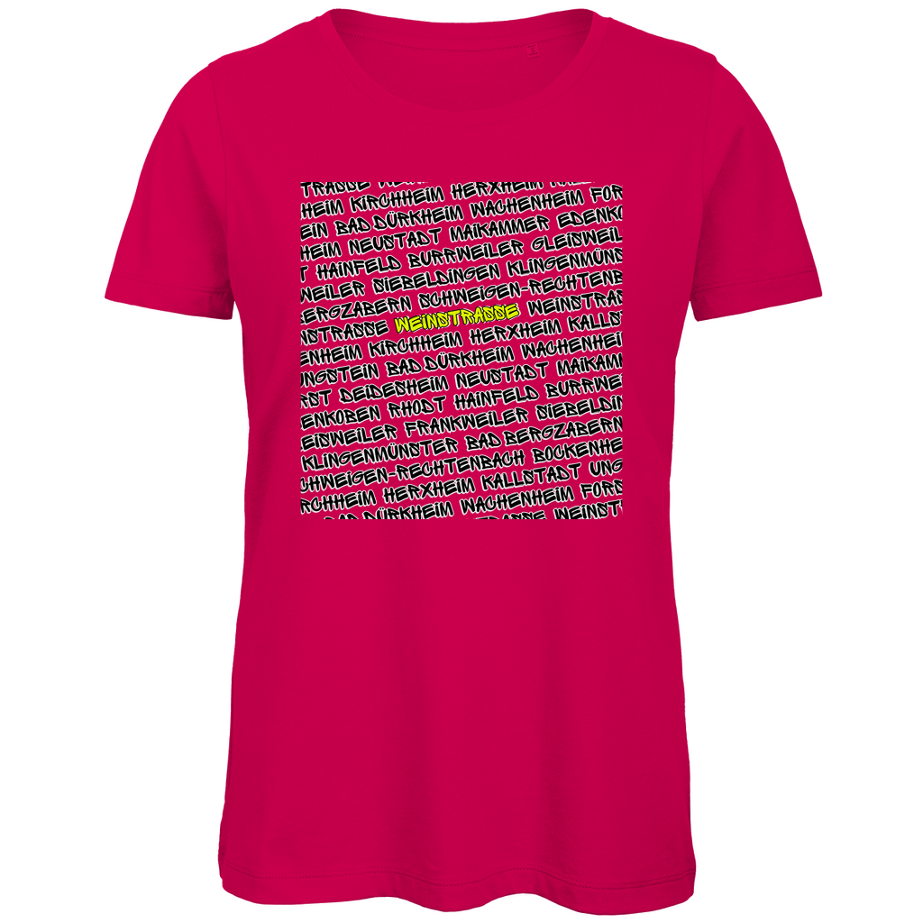 #001 Weinstraße, Damen Premium Bio T-Shirt