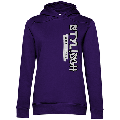 #003 STYLISCH, Damen Premium Bio Hoodie