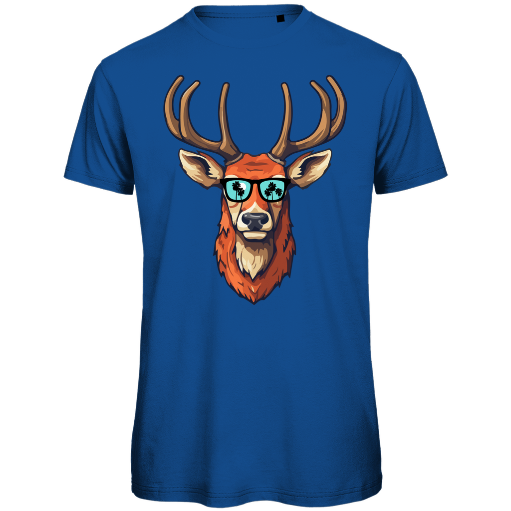 #001 Hirsch, Herren Premium Bio T-Shirt