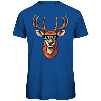 #001 Hirsch, Herren Premium Bio T-Shirt