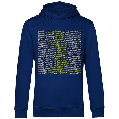 #002 Weinstraße, Herren Premium Bio Hoodie