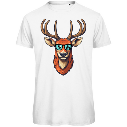 #001 Hirsch, Herren Premium Bio T-Shirt