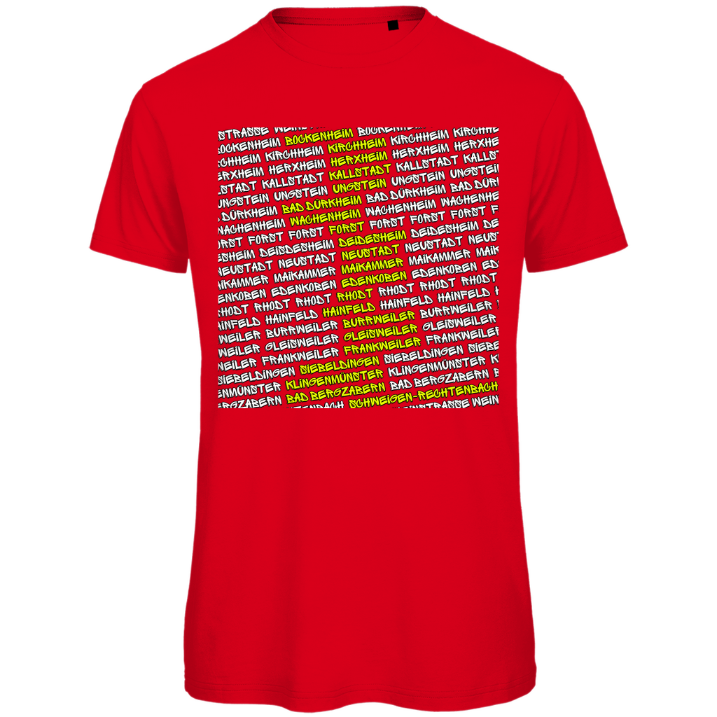 #002 Weinstraße, Herren Premium Bio T-Shirt