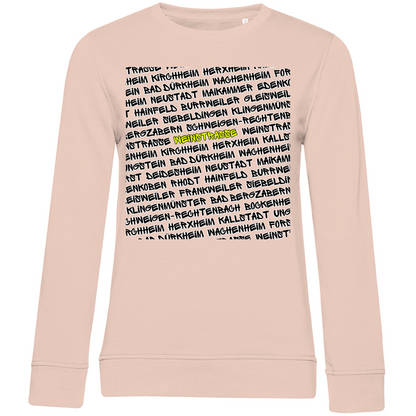 #001 Weinstraße, Damen Premium Bio Sweatshirt
