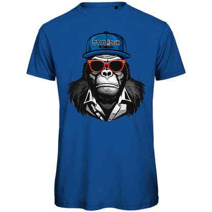 #001 Affe, Herren Premium Bio T-Shirt