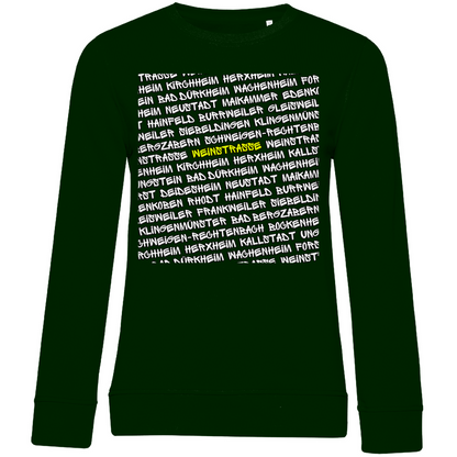 #001 Weinstraße, Damen Premium Bio Sweatshirt