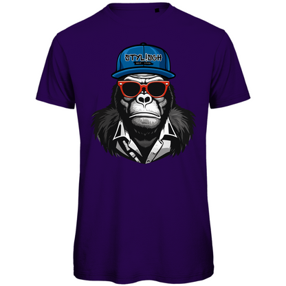 #001 Affe, Herren Premium Bio T-Shirt