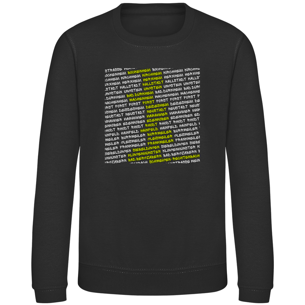 #002 Weinstraße, Kinder Sweatshirt